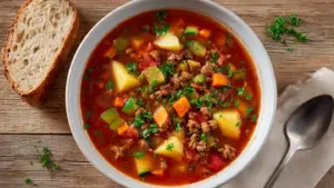 Hamburger Soup Recipe