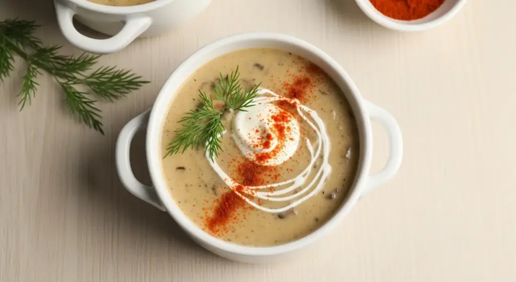 Hungarian Mushroom Soup Recipe