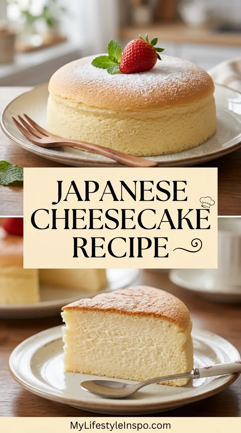 Japanese Cheesecake Recipe