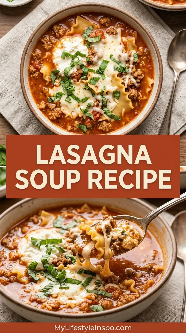 Lasagna Soup Recipe
