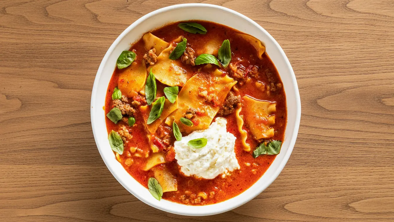 Lasagna Soup Recipe