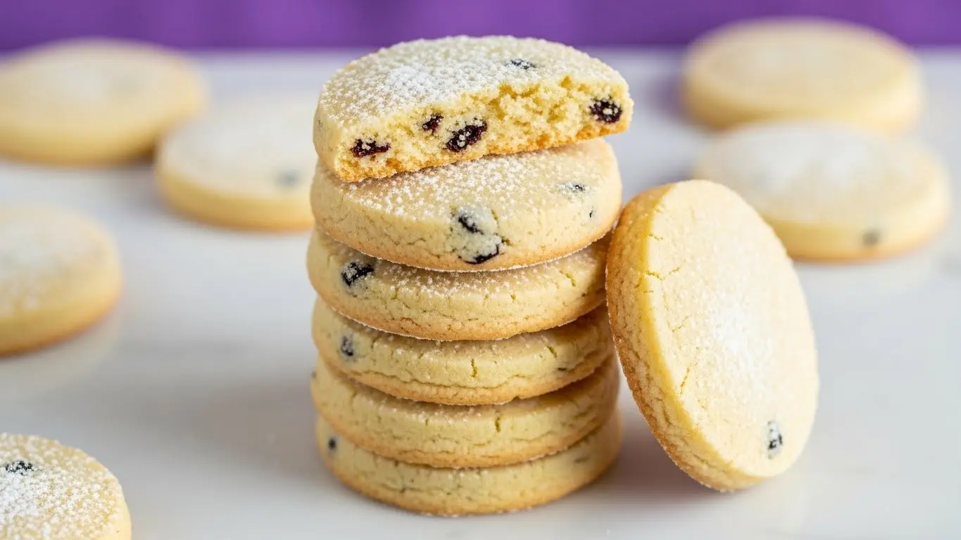Lavender Shortbread Cookies Recipe
