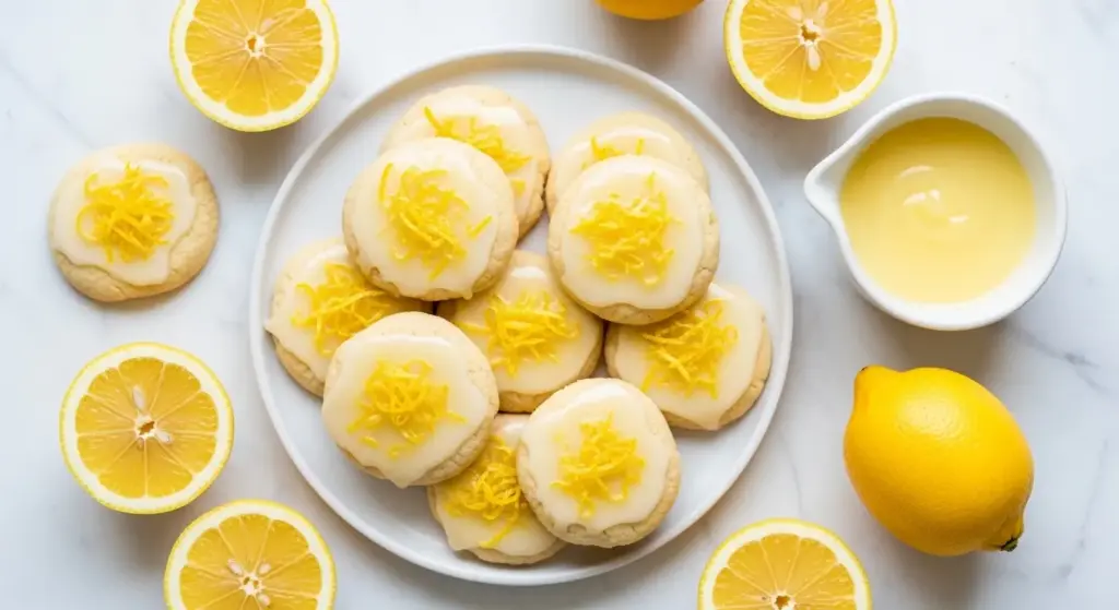 Lemon Shortbread Cookies Recipe