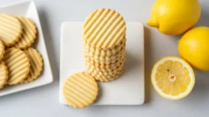 Lemon Shortbread Cookies Recipe