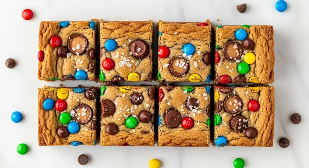 Monster Cookie Bars Recipe