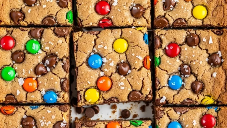 Monster Cookie Bars Recipe