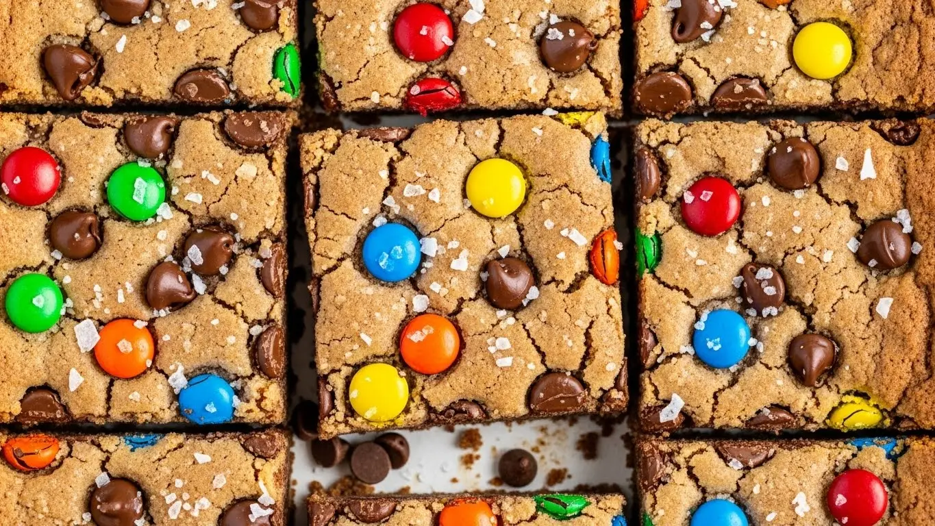 Monster Cookie Bars Recipe