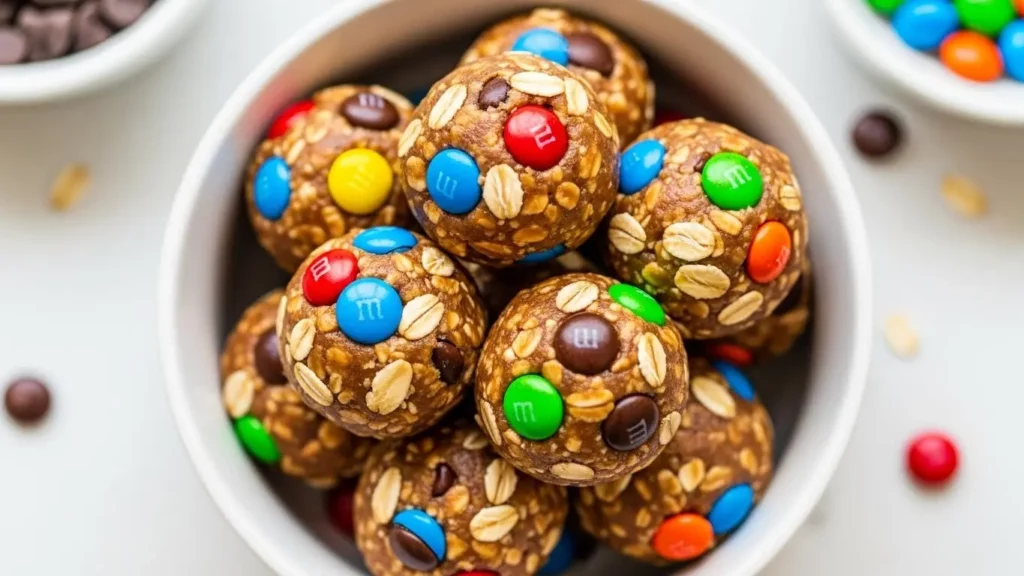 Monster Cookie Protein Balls Recipe