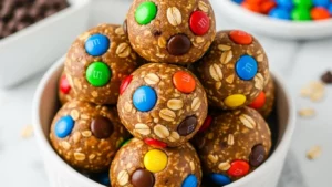 Monster Cookie Protein Balls Recipe