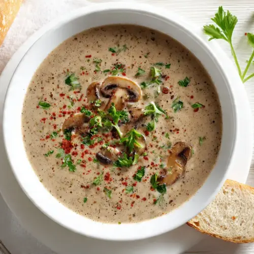 Mushroom Soup Recipe Without Cream