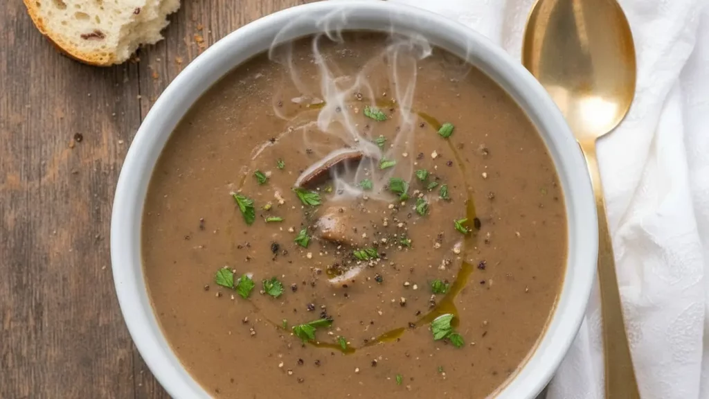 Mushroom Soup Recipe Without Cream