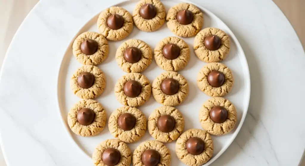Peanut Butter Blossom Cookies Recipe
