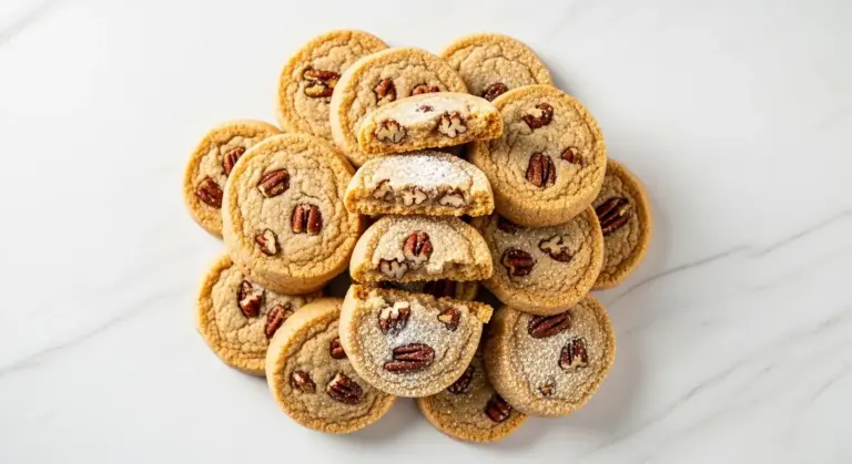 Pecan Shortbread Cookies Recipe