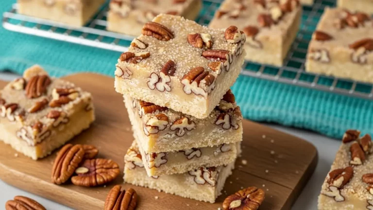 Pecan Shortbread Cookies Recipe