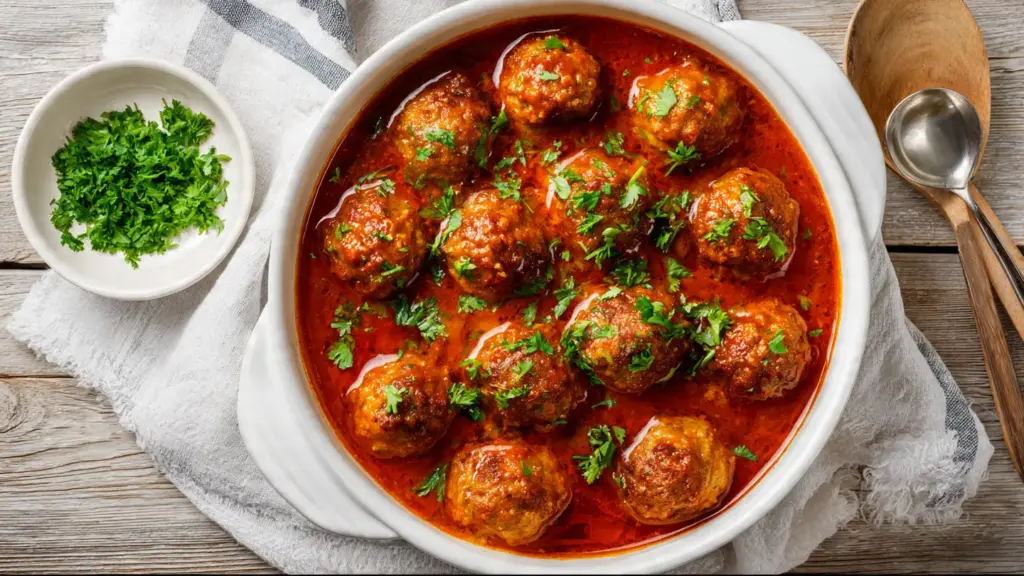 Porcupine Meatballs Tomato Soup Recipe