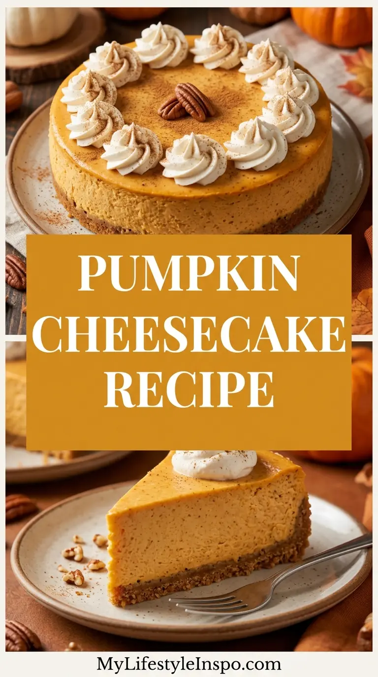 Pumpkin Cheesecake Recipe
