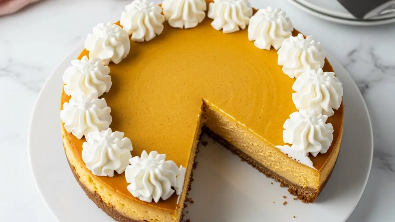 Pumpkin Cheesecake Recipe