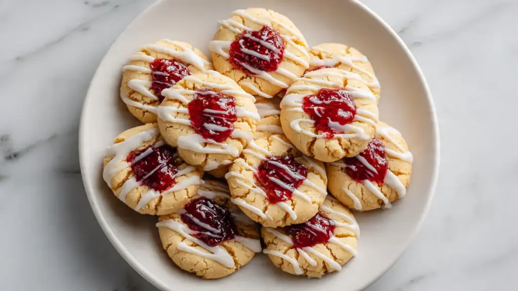 Raspberry Shortbread Cookies Recipe