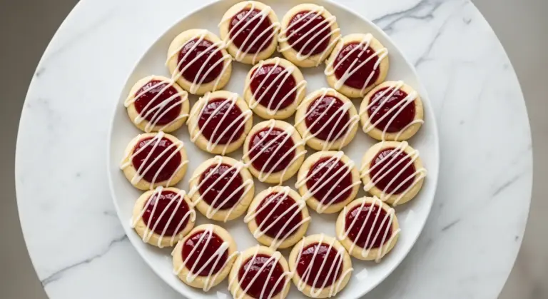 Raspberry Shortbread Cookies Recipe
