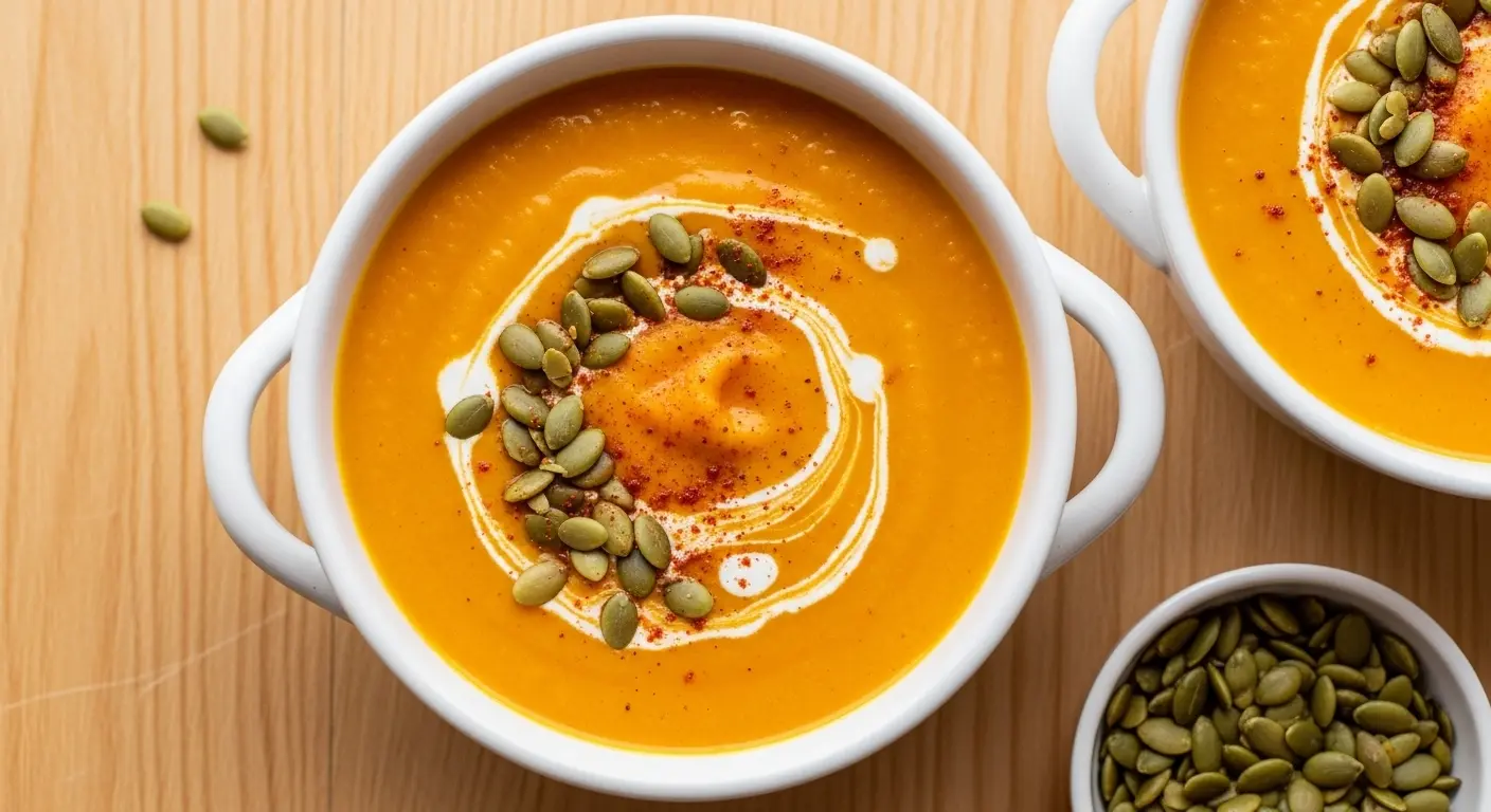 Roasted Carrot Soup Recipe
