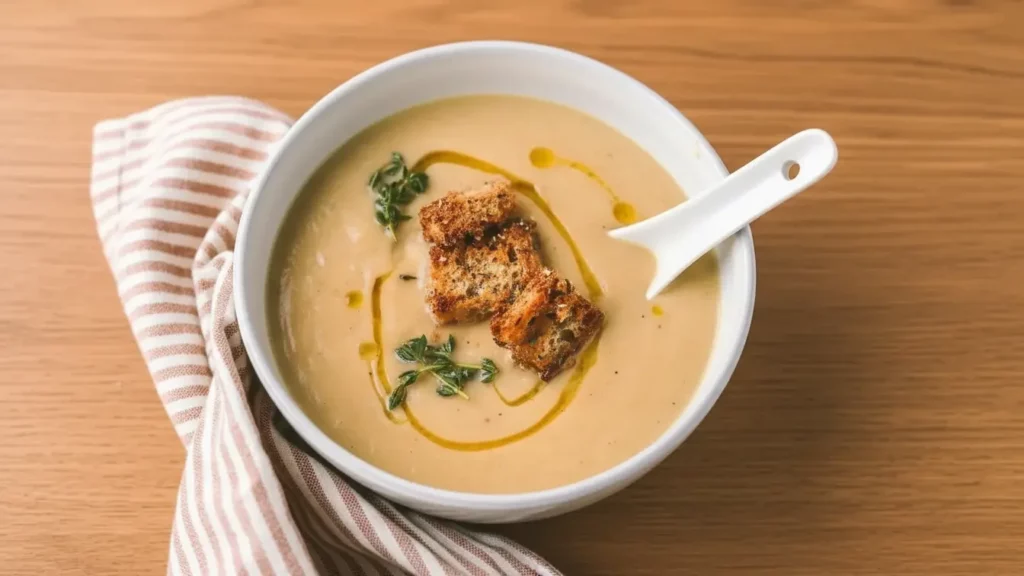 Roasted Cauliflower Soup Recipe