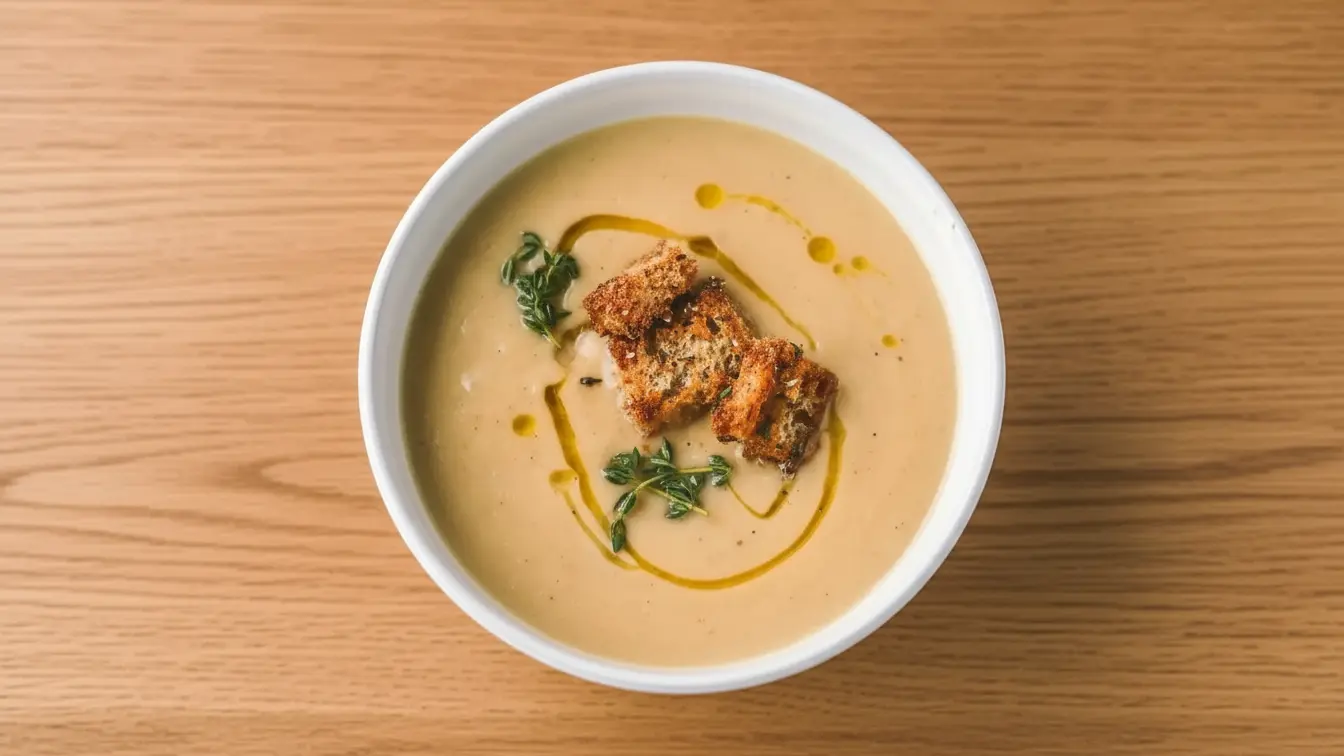 Roasted Cauliflower Soup Recipe