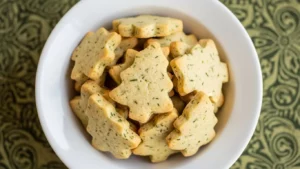 Rosemary Shortbread Cookies Recipe