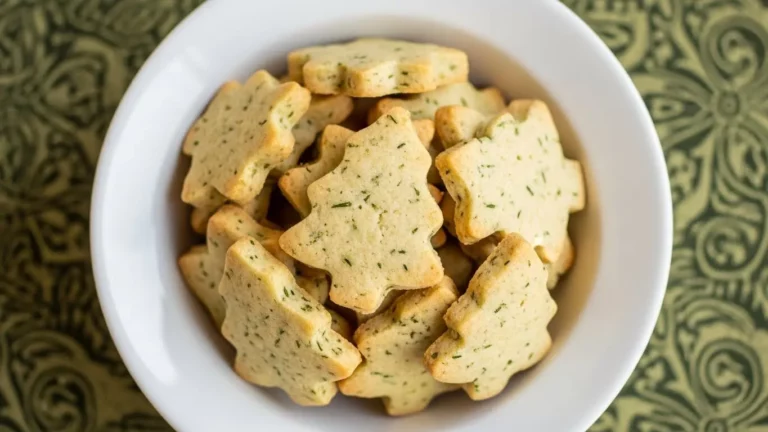 Rosemary Shortbread Cookies Recipe