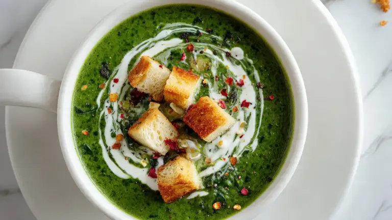 Spinach Soup Recipe