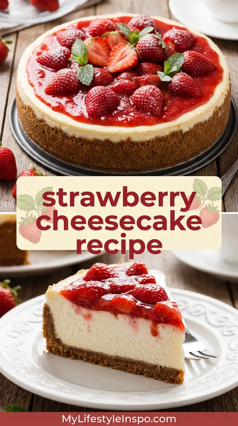 Strawberry Cheesecake Recipe
