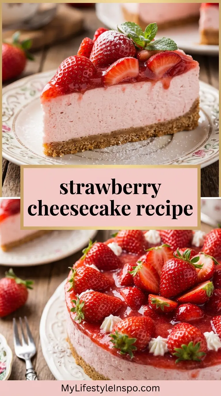 Strawberry Cheesecake Recipe