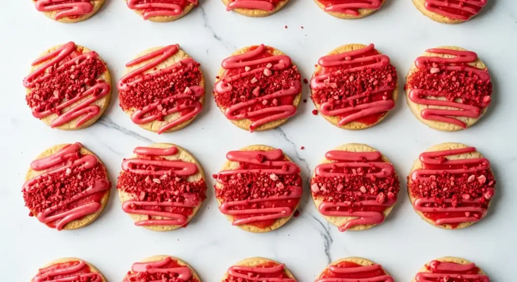 Strawberry Shortbread Cookies Recipe