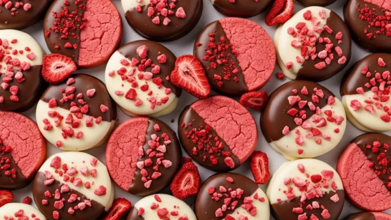 Strawberry Shortbread Cookies Recipe