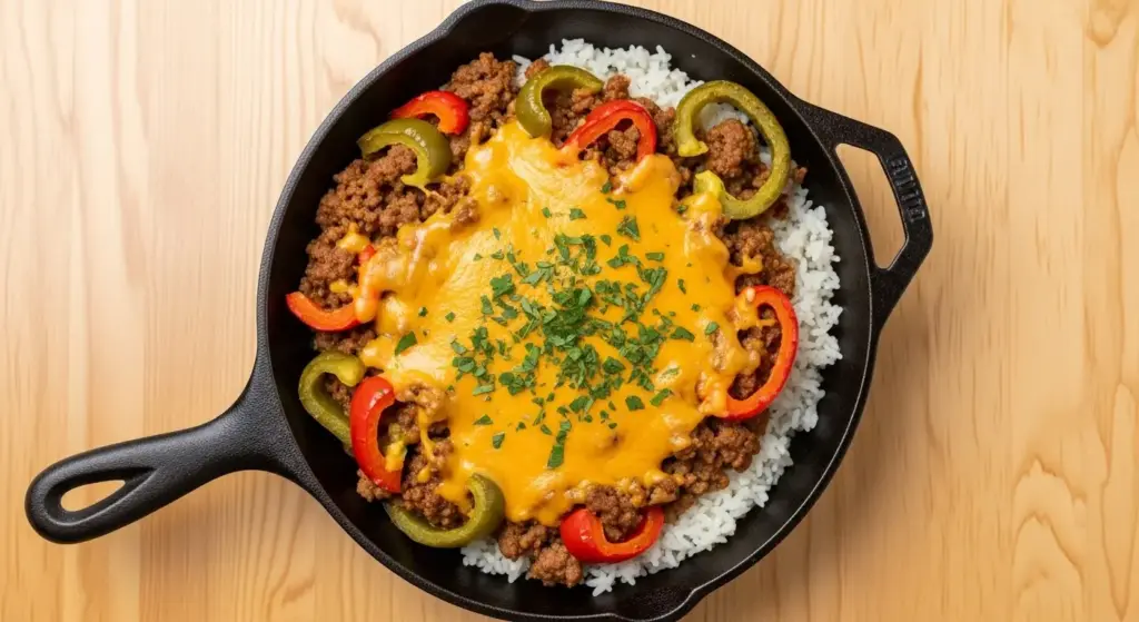 Stuffed Pepper Skillet Recipe