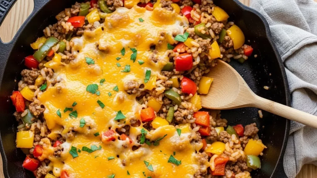 Stuffed Pepper Skillet Recipe