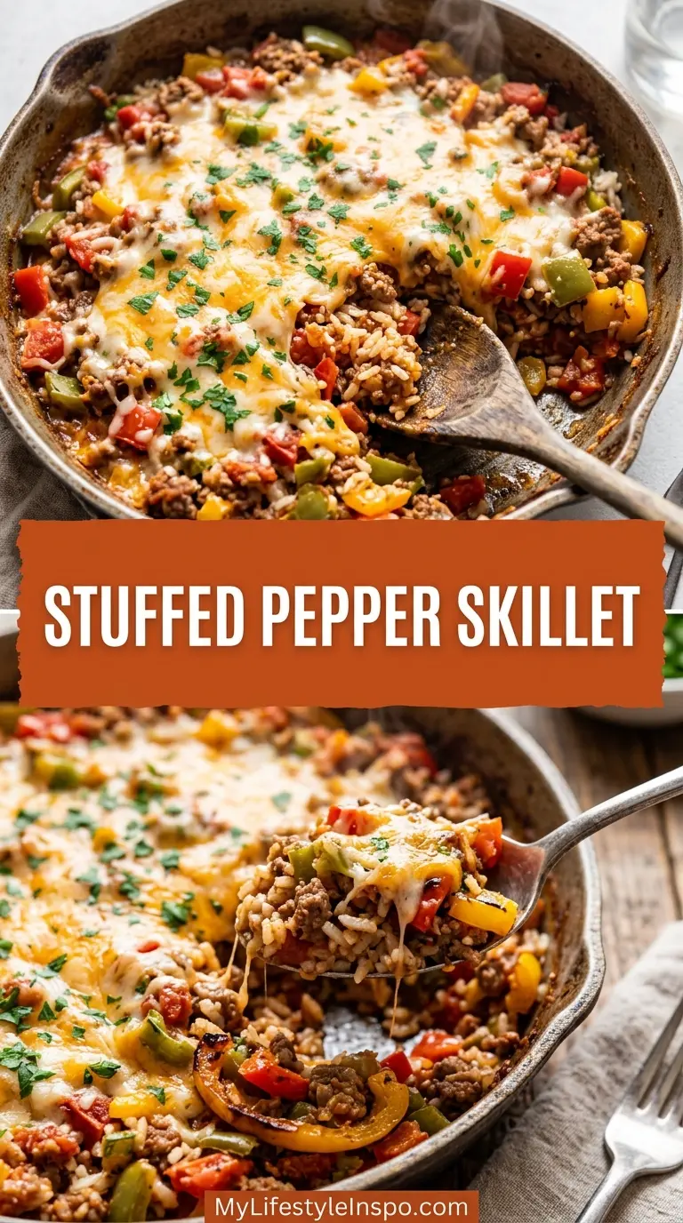 Stuffed Pepper Skillet Recipe