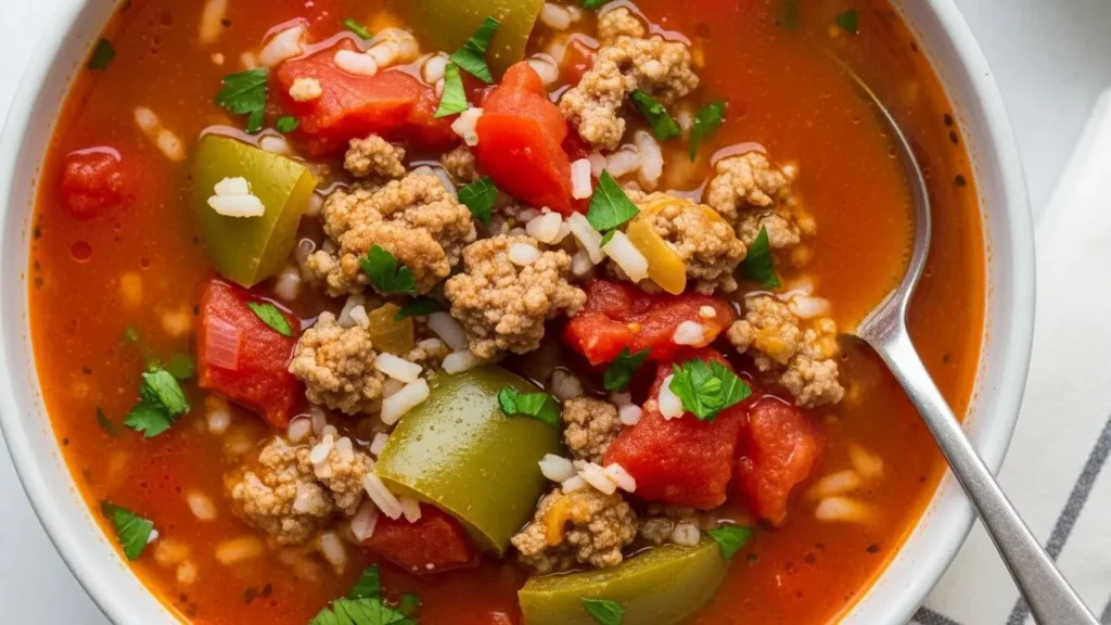 Stuffed Pepper Soup Recipe