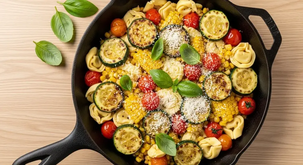 Summer Tortellini Skillet Recipe