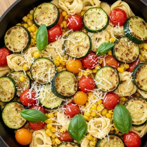 Summer Tortellini Skillet Recipe