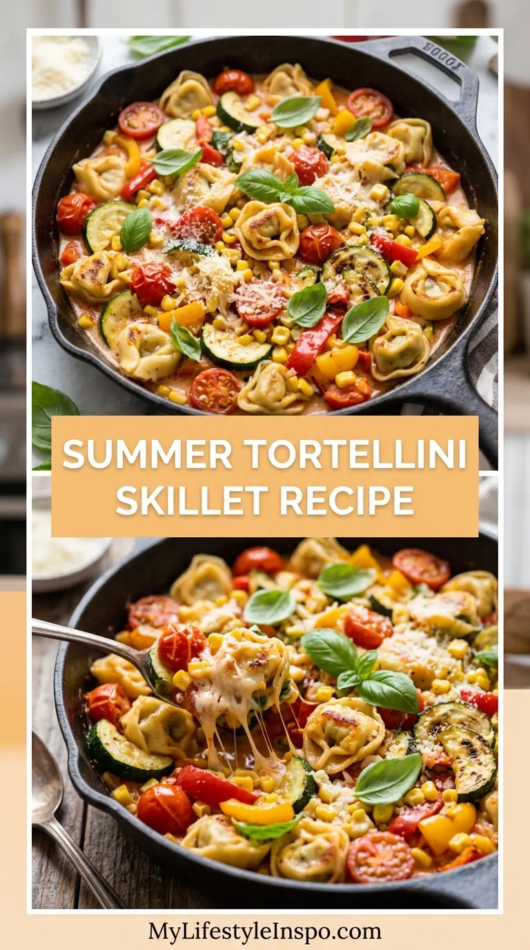 Summer Tortellini Skillet Recipe