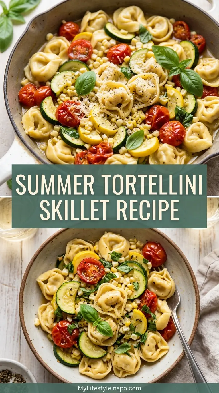 Summer Tortellini Skillet Recipe