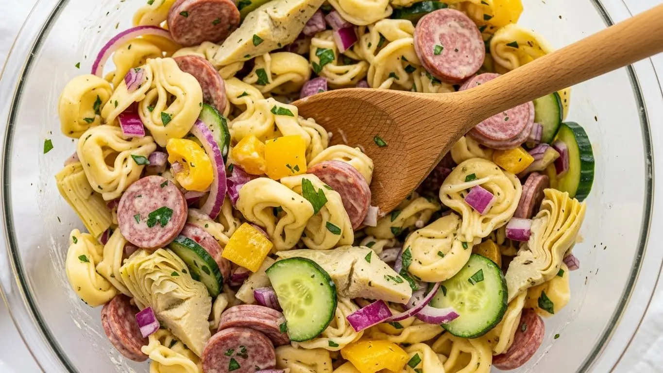 Summer Tortellini Skillet Recipe