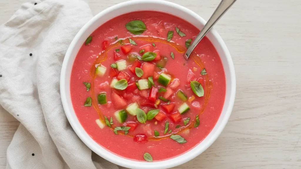 Watermelon Gazpacho Recipe