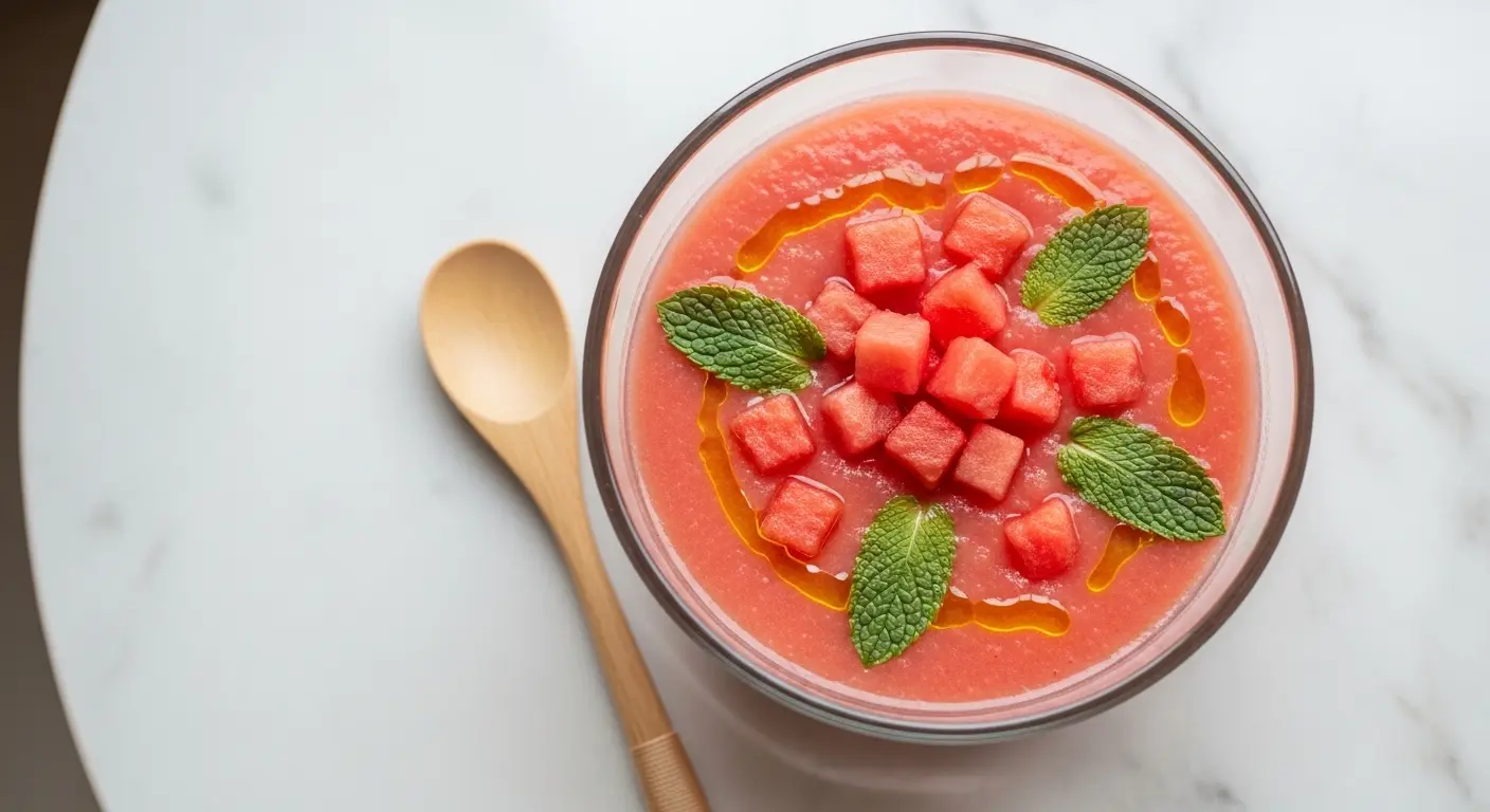 Watermelon Gazpacho Recipe
