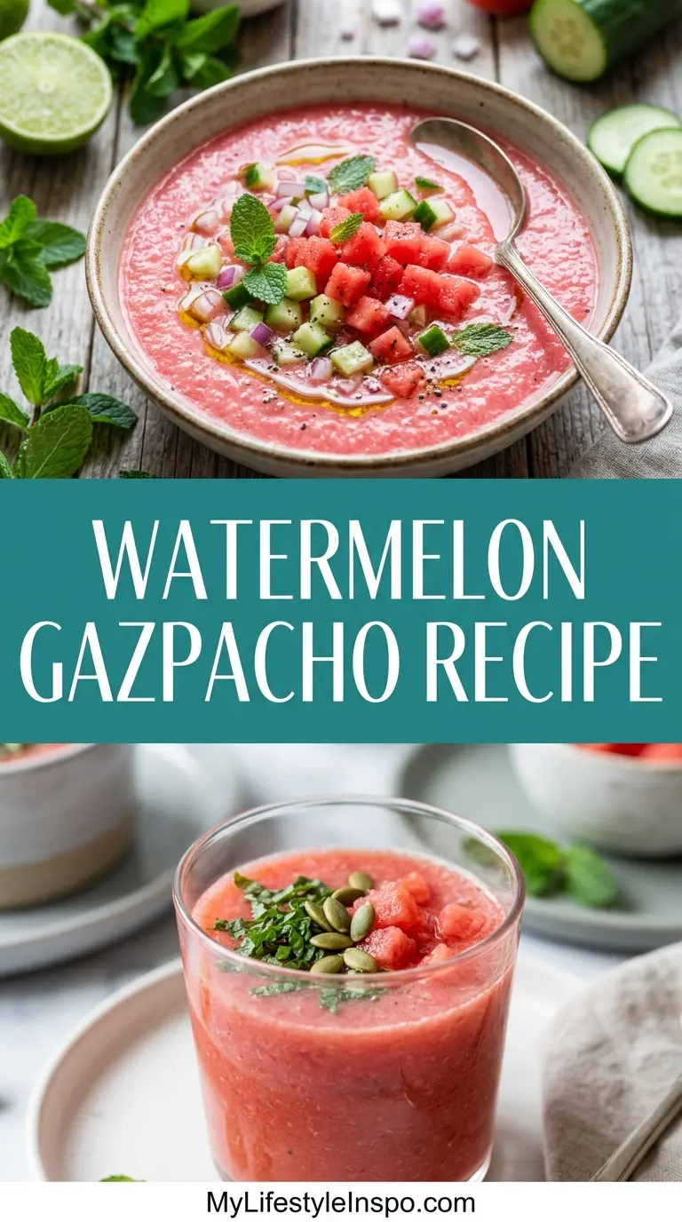 Watermelon Gazpacho Recipe