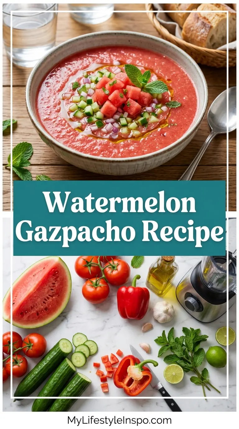 Watermelon Gazpacho Recipe