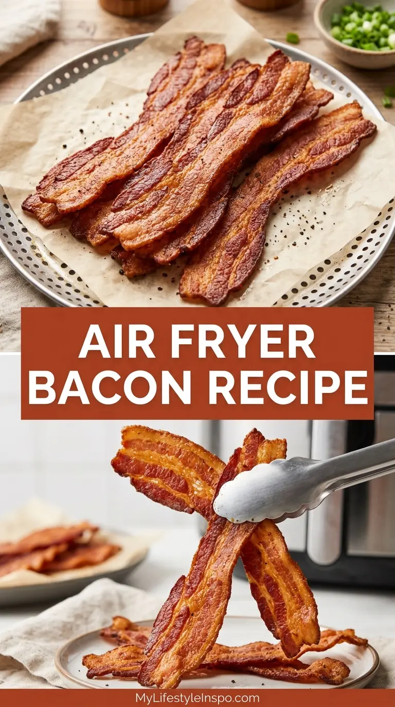 Air Fryer Bacon Recipe