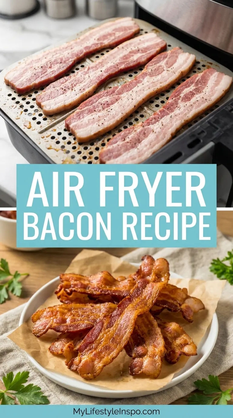 Air Fryer Bacon Recipe