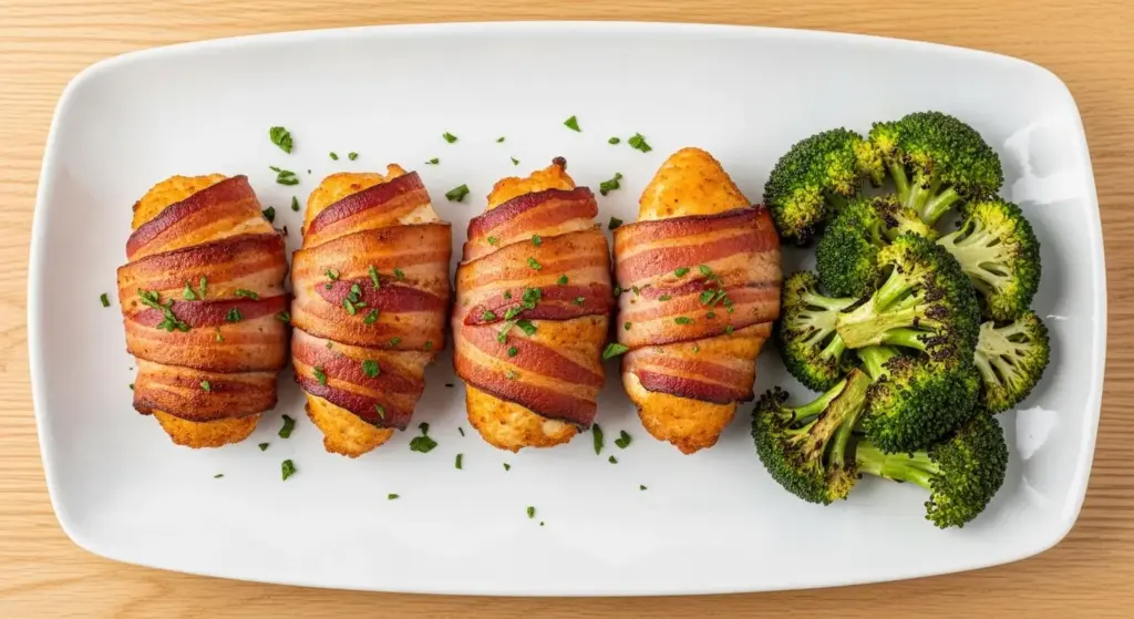 Air Fryer Bacon Wrapped Chicken Breast Recipe