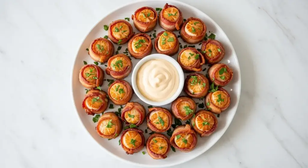 Air Fryer Bacon Wrapped Scallops Recipe